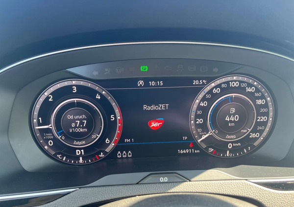 Volkswagen Passat cena 92000 przebieg: 164891, rok produkcji 2019 z Chęciny małe 781